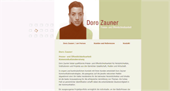 Desktop Screenshot of dorozauner.de